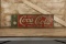 Early Drink Coca-Cola Embossed Tin Sign