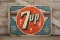 7UP Tin Advertising Sign