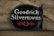 Goodrich Silvertowns Double-Sided Porcelain Flange Sign