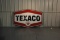 Texaco Gas Station Double-Sided Porcelain Sign