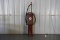 Vintage Early Pre Visible Gas Pump Red