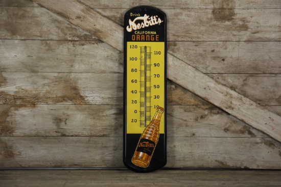 Drink Nesbitt's California Orange Thermometer Sign