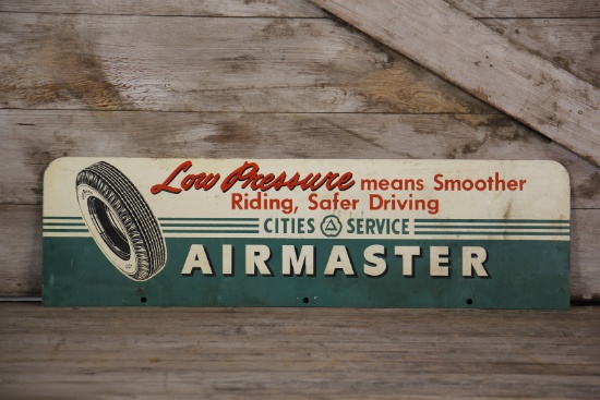 Cities Service Airmaster Double-Sided Tire Sign