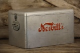 Nesbitt's Embossed Soda Cooler Mfg. by Cronstorms