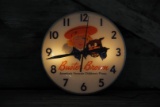 Buster Brown Shoes Pam Advertising Clock