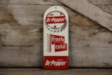 Dr Pepper Frosty Cold ThermometerAdvertising Sign