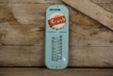 Orange Crush Advertising Thermometer Light Blue