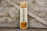 Colonial Automotive Seat Covers Thermometer Sign