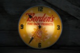 Borden's Elsie the Cow Dairy Pam Advertising Clock