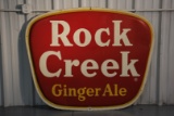 Rock Creek Ginger Ale Sign