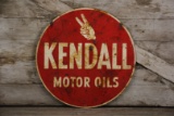 Kendal Motor Oils Double-Sided Sign