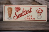 Sealtest Ice Cream Soda Fountain Tin Sign