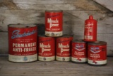 Lot of 7 Studebaker Automobile Cans Oil and Filters