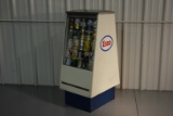 Seloil Esso Display Cabinet w/Oil Cans