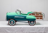 1960 Murray Sad Face Ranch Wagon Pedal Car