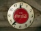 Vintage Coca Cola Metal Tin Advetising Clock