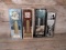 4 Vintage Glass Advertising Thermometers