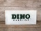 Vintage Dino Gasoline Glass Insert Sign