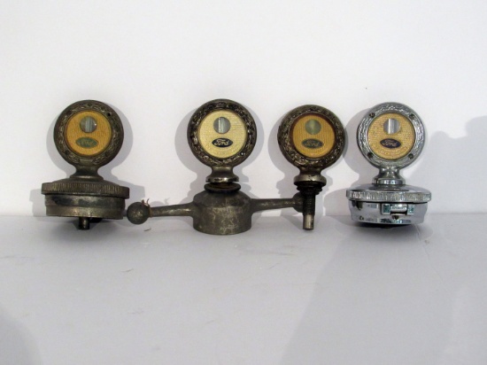 4 Vintage Ford Motometers