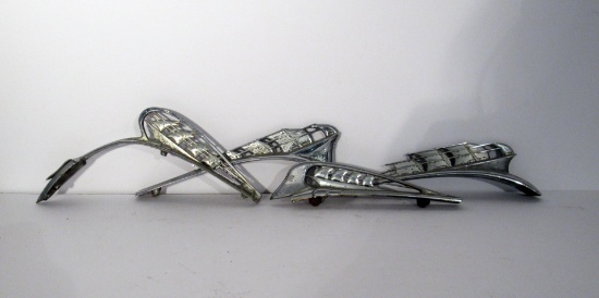 4 1930's-50's Plymouth Hood Ornaments
