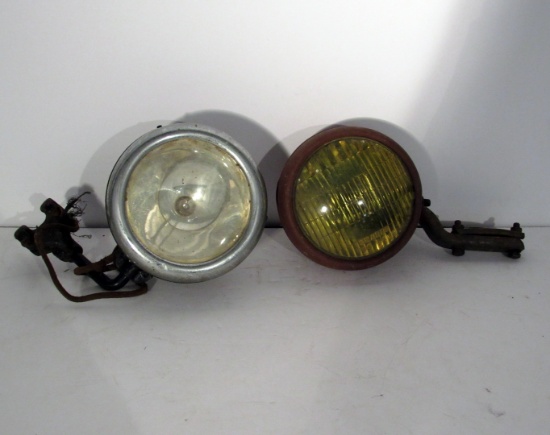 2 Vintage Car Spotlights