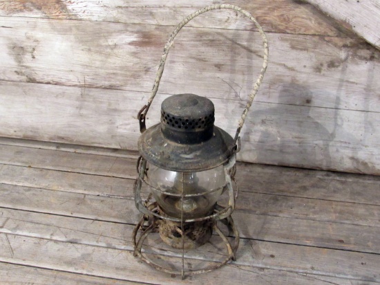 Vintage N & W Railroad Lantern