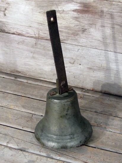 Vintage 12 Inch Hand Held Bell