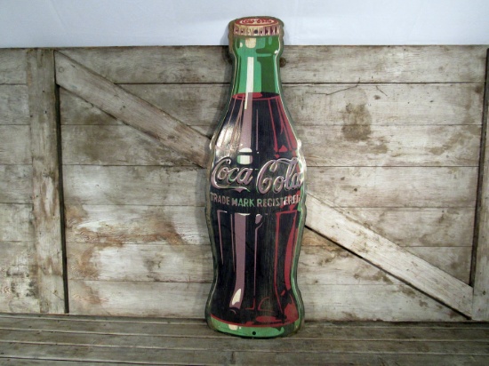 Coca Cola Bottle Replica Sign