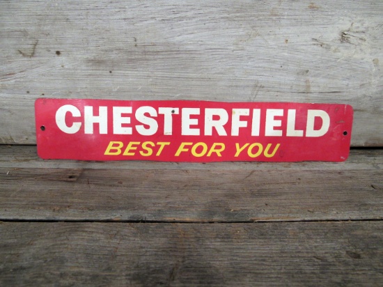 Small Chesterfiled Best For You Metal Sign