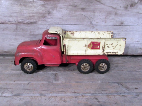 Vintage Buddy L Sand and Stone Dump Truck