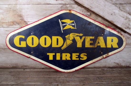 Vintage Goodyear Tires Sign