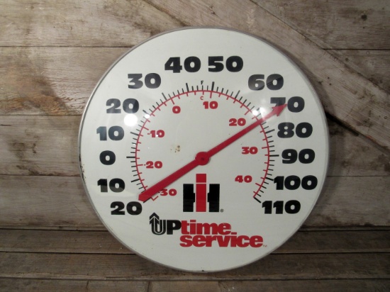 Vintage IH Up Time Service Thermometer
