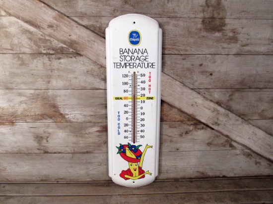 Chiquita Banana Storage Metal Thermometer