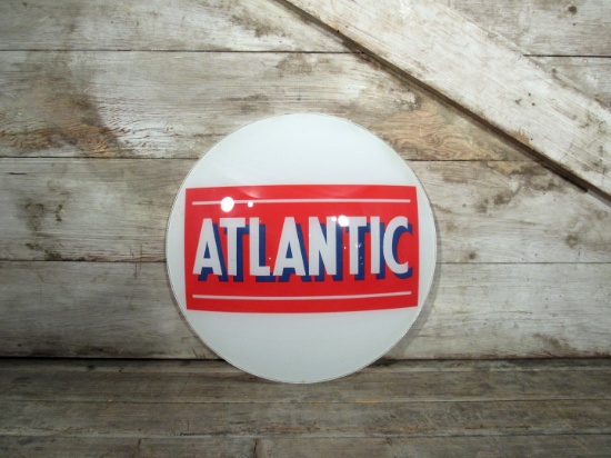 Vintage Atlantic Glass Globe Insert