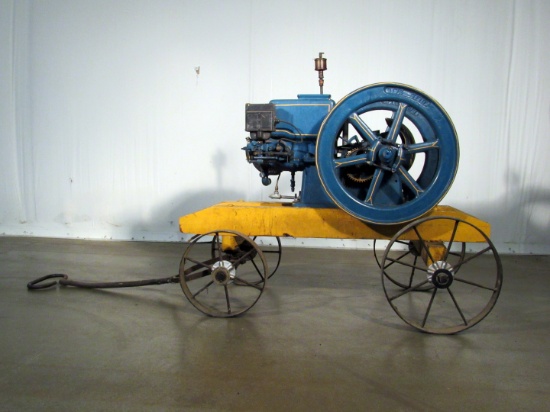 Empire Blue Hit and Miss Engine 500 RPM 2 1/2 HP