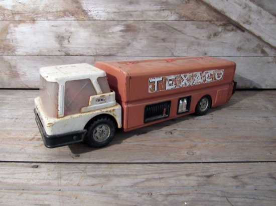 Vintage Texaco Metal Fire Truck by Park Plastics