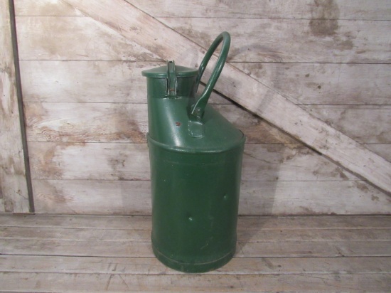 Vintage Green Oil Can