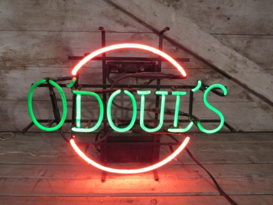 Vintage O Douls Beer Lighted Neon Sign