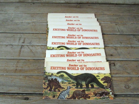 Vintage Sinclair Gasoline Childs Dinosaur Booklets