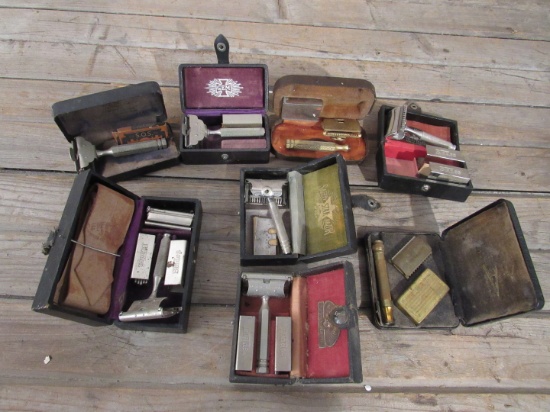 Vintage Body Razor Lot with Cases