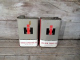 Vintage IH International Harvester Milker Pump Oil Cans
