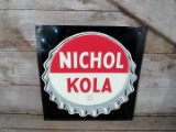 Vintage Nichol Kola Tin Sign