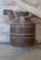 Vintage Antique 5 gallon Soldered Amco Gas and Oil, Oil Can