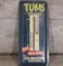 Vintage Orginal Tums Aluminum Thermometer