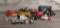 Texaco, Coca Cola, and Red Crown Replica Die Cast Cars and Trucks