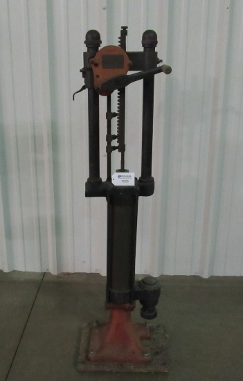 Vintage Gilbert and Barker Self Measuring Gas Pump. LOCAL PICKUP ONLY.