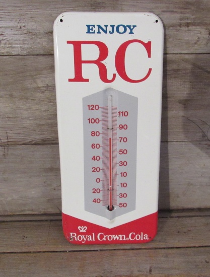Vintage Enjoy RC Royal Crown Cola Thermometer