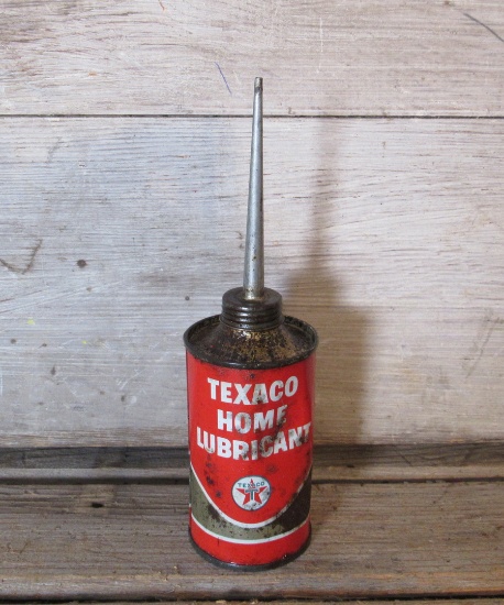Texaco Home Lubricant Oil Can USA
