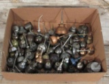 Large Mixed Lot of Thumb Oil Cans