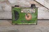 Vintage Texaco Motor Oil Empty Can